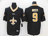 Nike Saints 9 Drew Brees Black Team Big Logo Vapor Untouchable Limited Jersey,baseball caps,new era cap wholesale,wholesale hats